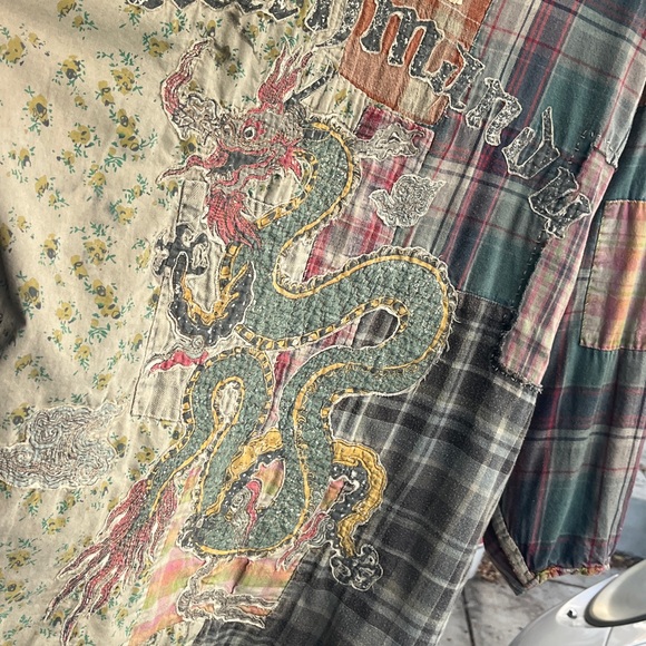 Magnolia Pearl Patchwork Kathmandu Jacket One Size - Picture 16 of 17